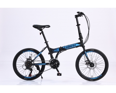 20吋 21速 SHIMANO 碟剎 折疊車