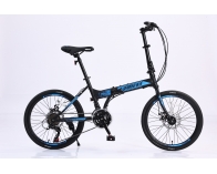 20吋 21速 SHIMANO 碟剎 折疊車